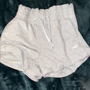 small grey sleep shorts from hollister